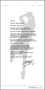 Dirk Newspaper Announcement