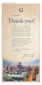 Luck Newspaper Announcement